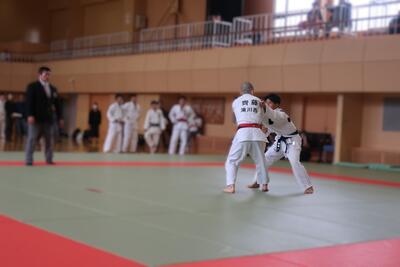 試合中